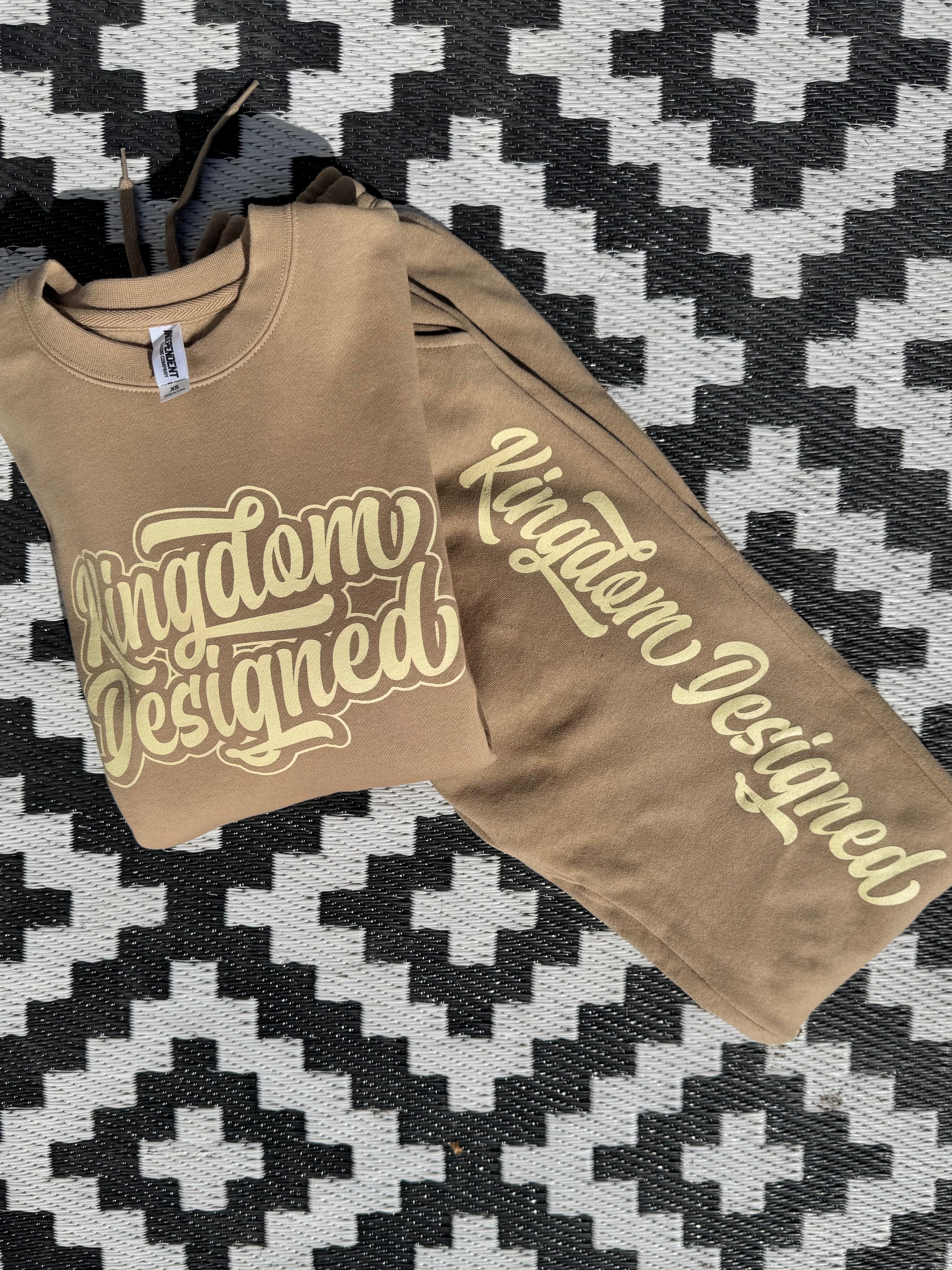 Kingdom Designed Retro Sweatpants