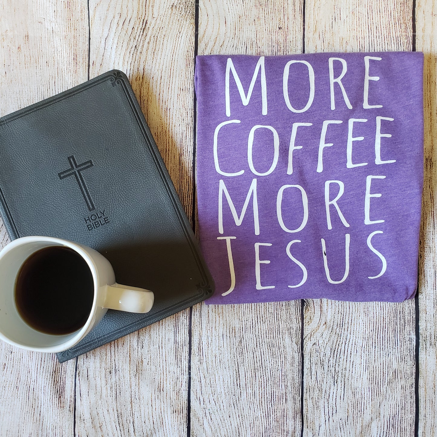 More Coffee More Jesus Tee